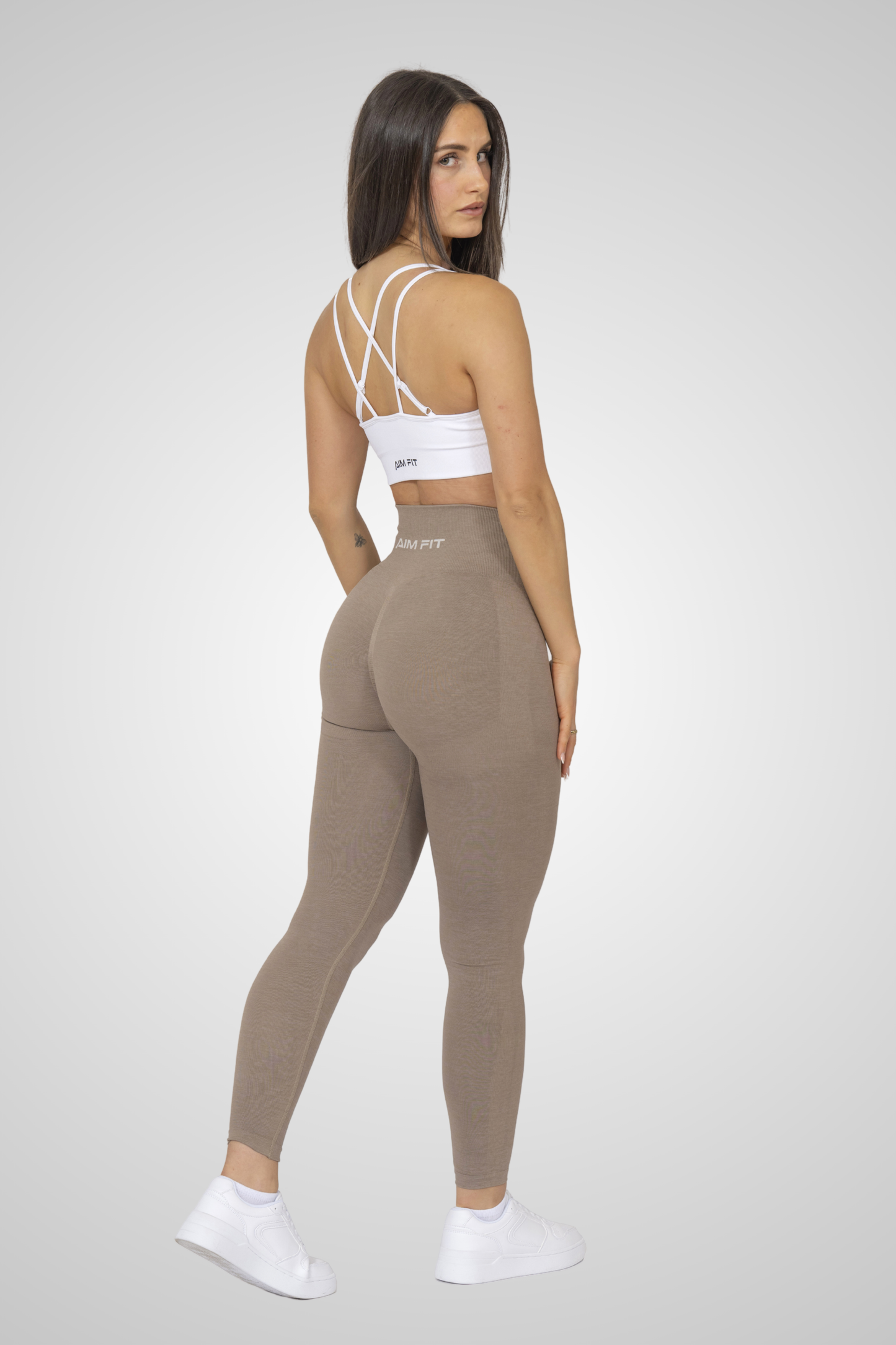 High Shape Scrunch Leggings Mokka