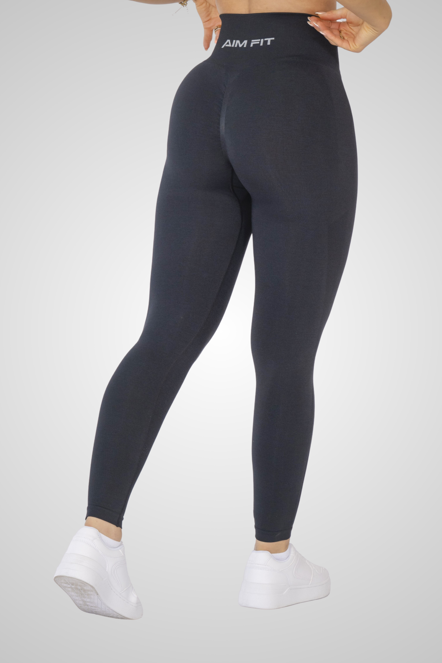 High Shape Scrunch Leggings Black