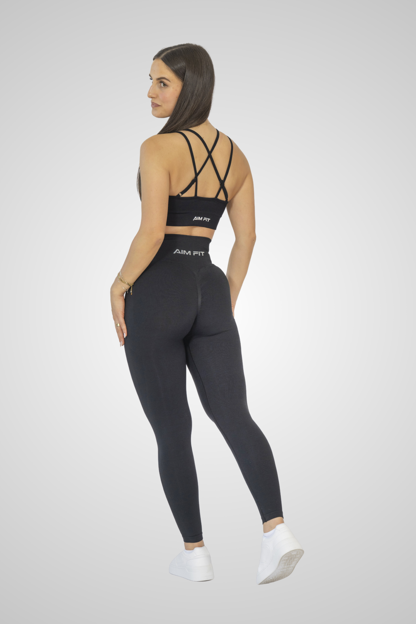 High Shape Scrunch Leggings Black