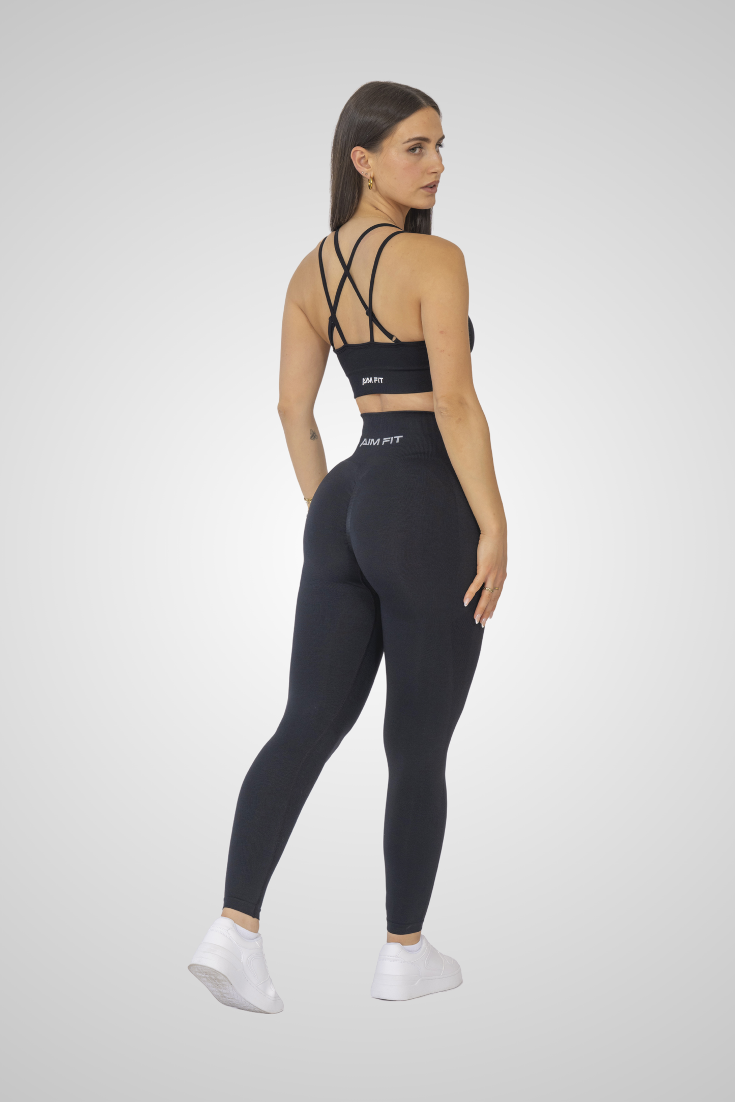 High Shape Scrunch Leggings Black