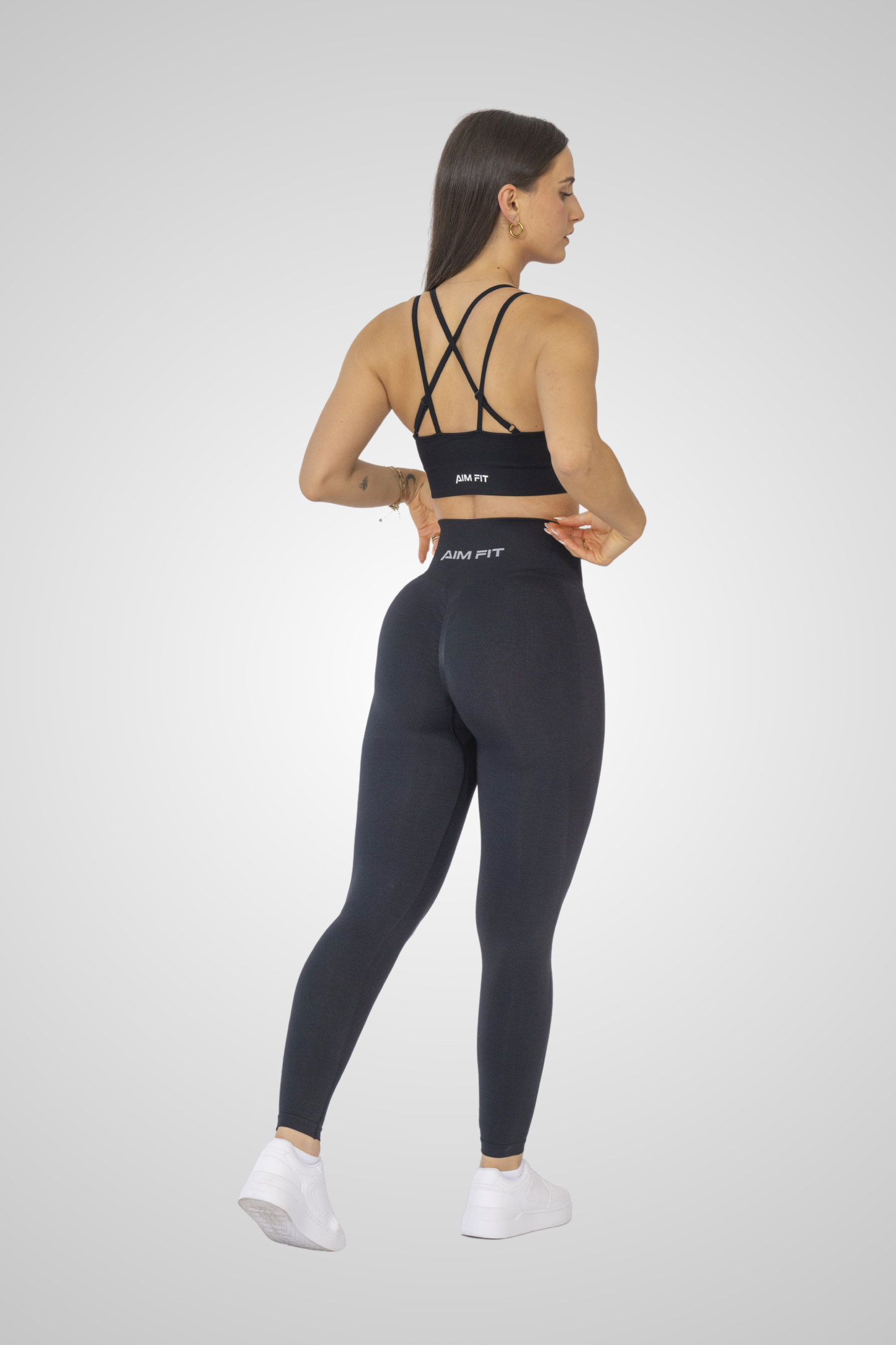 High Shape Scrunch Leggings Black