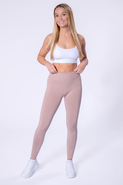 Crossed Back Sport BH White