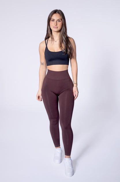 Scrunch Leggings Dark Scarlet