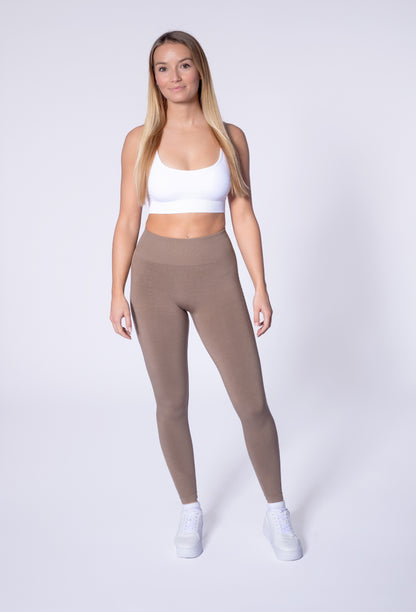 Scrunch Leggings Brown