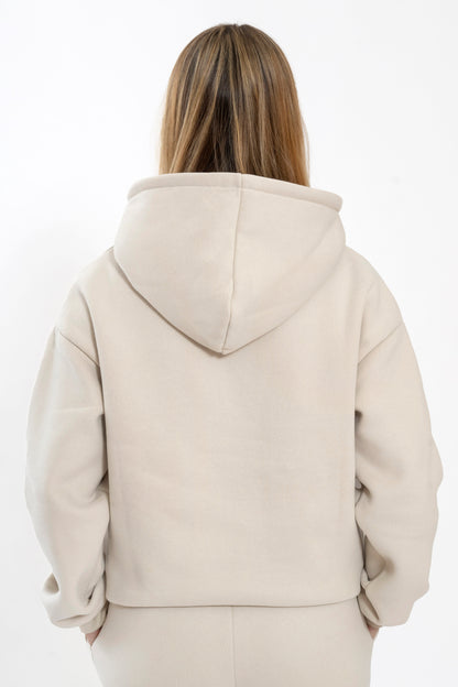 Hoodie Beige